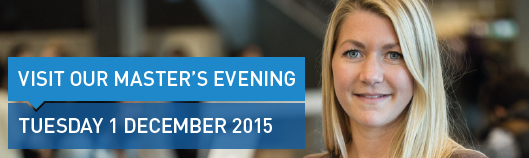 Master’s Evening 1 december 2015